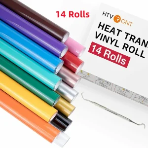 HTVRONT 12 in x 3 FT HTV Heat Transfer Vinyl
